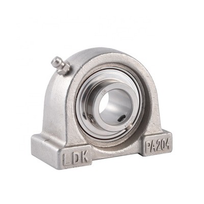 High precision all stainless steel tapped base pillow block bearing SSUCPA200 A