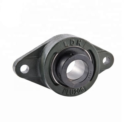 HCFLU205-16 eccentric locking collar bearing flanged units with 2 bolt