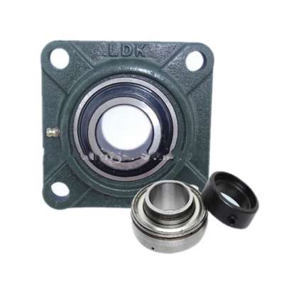 LDK TS16949 Certification pillow block F204 4 bolt flange bearing