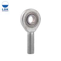 Good quality SA45ET-2RS thread metric male maintenance free rod end bearing