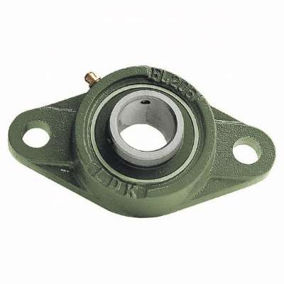 Single row 2 bolt flange insert mounted ball pillow block bearing UCFL208