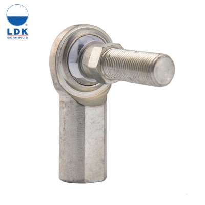 High quality self-lubricating metric ball joint bearing clevis rod ends